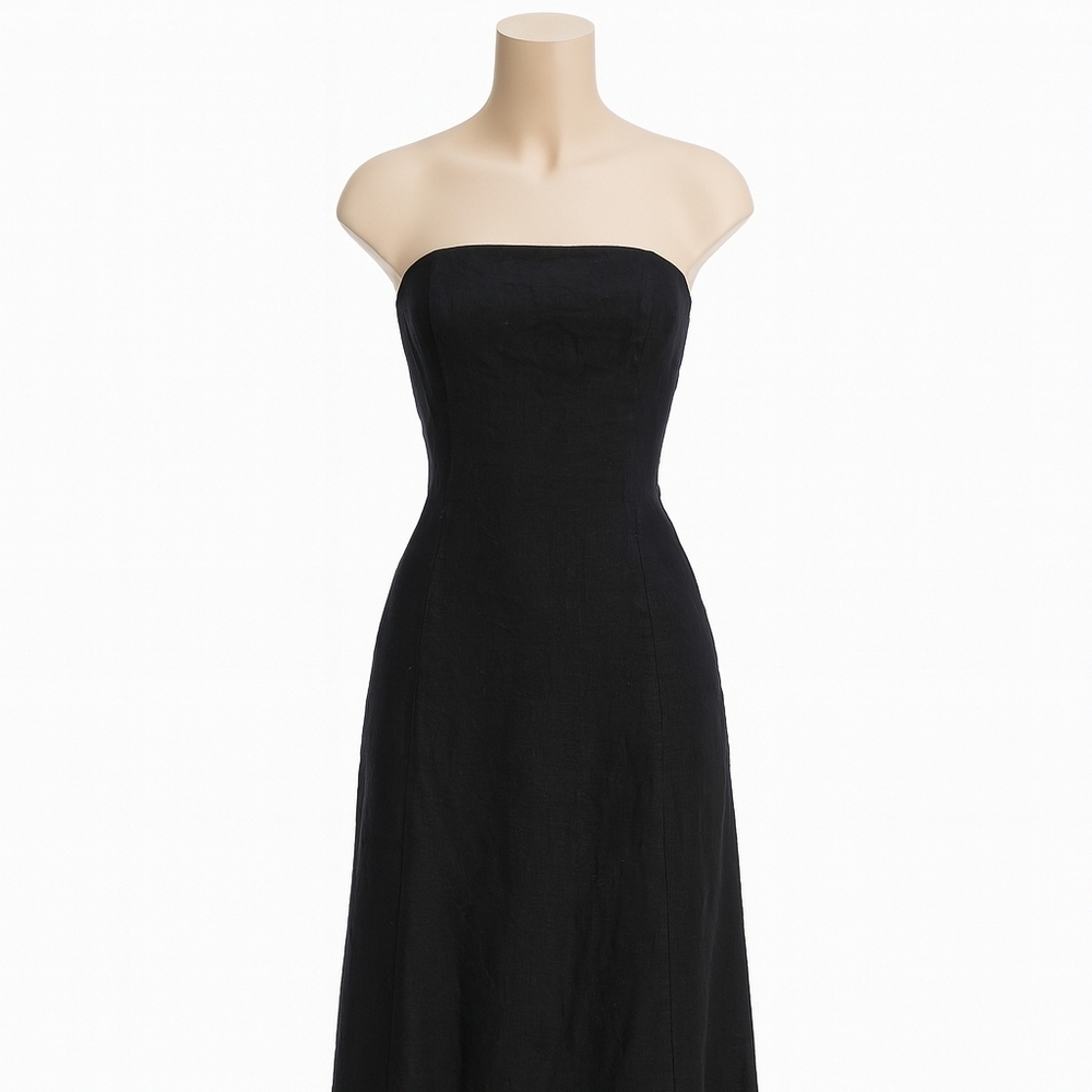 Abercrombie & Fitch Classic Black Strapless Dress